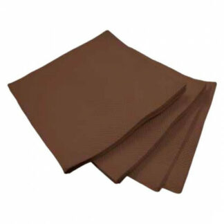 SERVILLETAS P.PUNTA 40X40 MARRON 2C.50UN.C/24 BAMBU