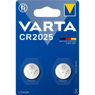 PILA BOTON LITIO VARTA CR2025 BL.2 UND. C/10