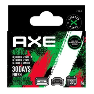 AXE 2 RECAMBIO AMBIENTADOR COCHE AFRICA C/6