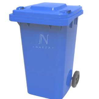 CUBO BASURA CON RUEDAS 240L. AZUL JAMI CO352POZ4