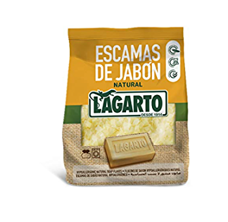 ESCAMAS DE JABON LAGARTO HIPOALERGENICO 400GR C/10