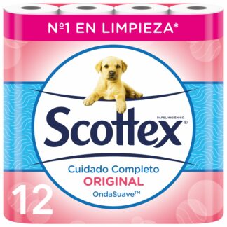 PAPEL HIGIENICO SCOTTEX 12 UNIDADES C/8 #