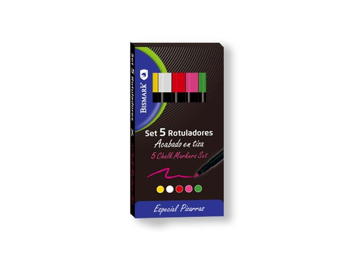 set-5-rotuladores-tiza-colores-bismark