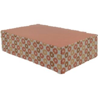 CAJA PASTELERIA Nº 7 26X19X8CM. 25U MOD. CORAL