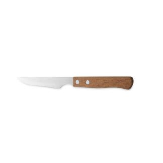 CUCHILLO CHULETERO MANGO MADERA 2 UNID C/12 REF.F02013A