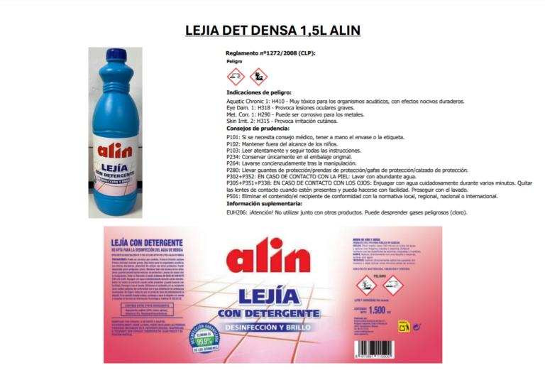 LEJIA DENSOELASTICA ALIN 1,5L