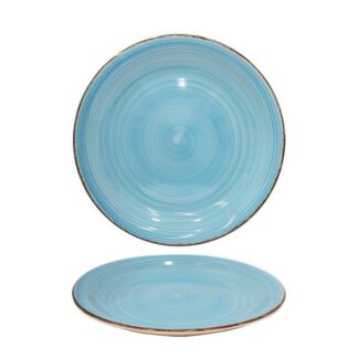 PLATO LLANO 27CM. ZEN AZUL B12K2 COK