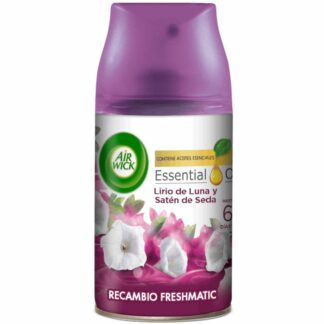 AIR WICK DOSIFICADOR + RECAMBIO LIRIO DE LUNA C/4
