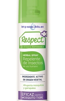REPELENTE DE INSECTOS SPRAY 80ML RESPECT C/12