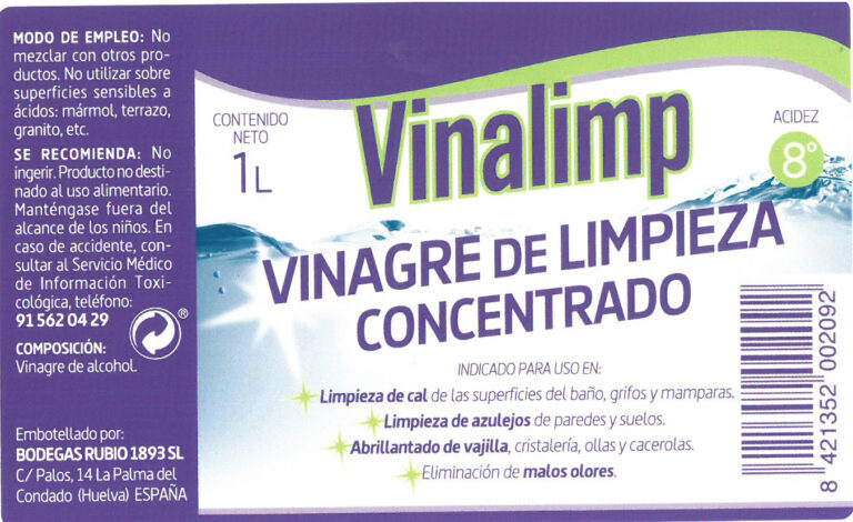 VINAGRE DE LIMPIEZA VINALIMP