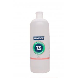 ALCOHOL DE LIMPIEZA 75% 1L. STOPTOX C/12