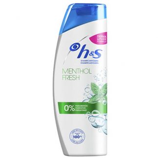 CHAMPU H & S MENTHOL 400ml. R/6
