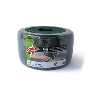 ROLLO ESTROPAJO FIBRA VERDE 6MT SCOTCH-BRITE.C/12