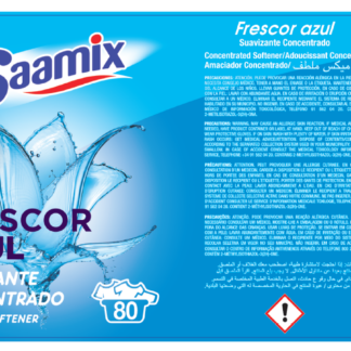 etiqueta-suavizante-saamix-frescor-azul