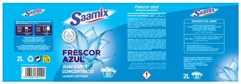 etiqueta-suavizante-saamix-frescor-azul