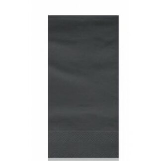 SERVILLETAS 40X40 PL.AMERIC. NEGRA 2H. 50U. C/24 SUAVIVAN